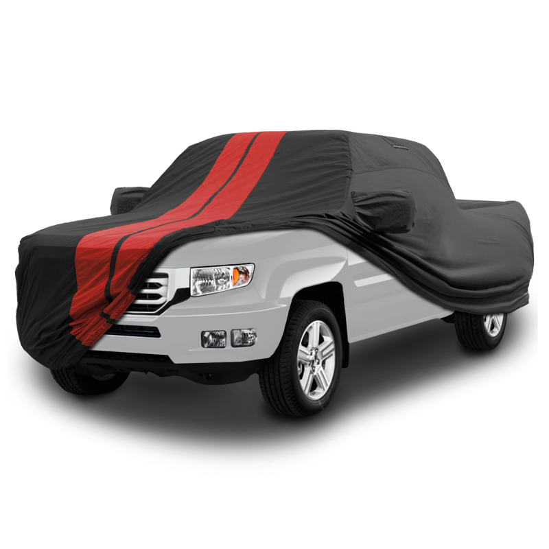 Honda Ridgeline Black Red Pro Series Truck Cover