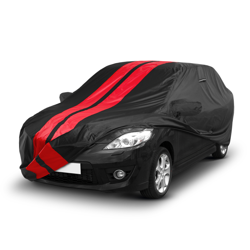Mazda Mazda5 2006-2015 Black Red Pro Series Car Cover