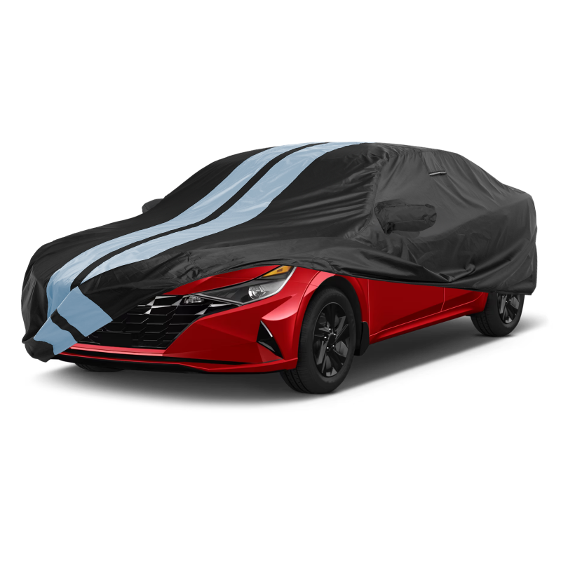 Hyundai Azera 2006-2017 Black Gray Pro Series Car Cover
