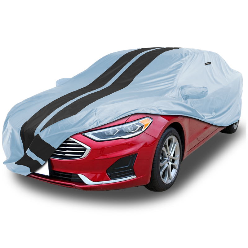 Ford Fusion 2006-2020 Gray Black Pro Series Car Cover