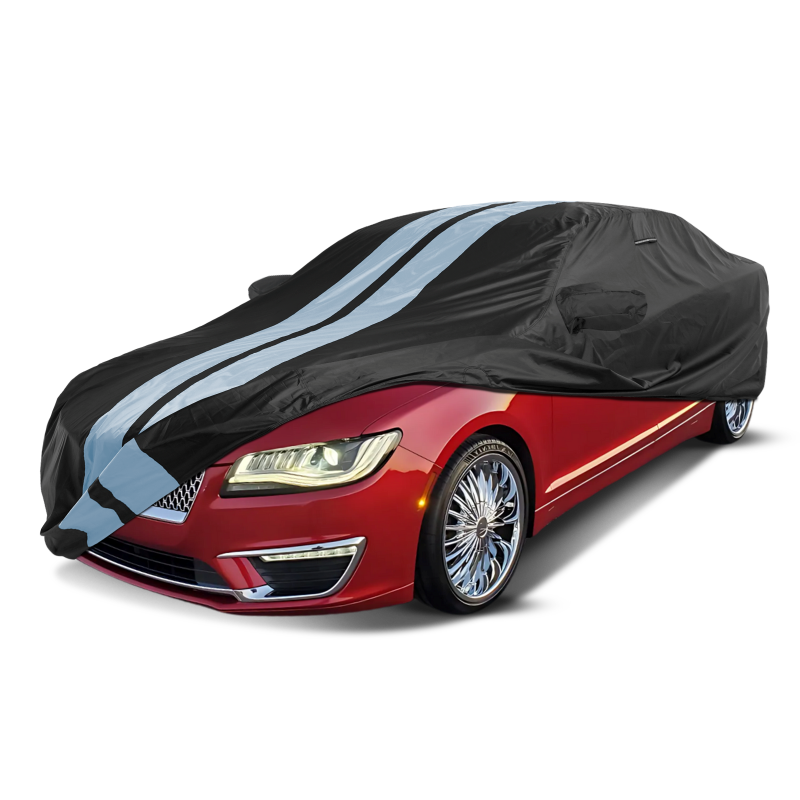 Lincoln MKZ,MKS 2006-2020 Black Gray Pro Series Car Cover