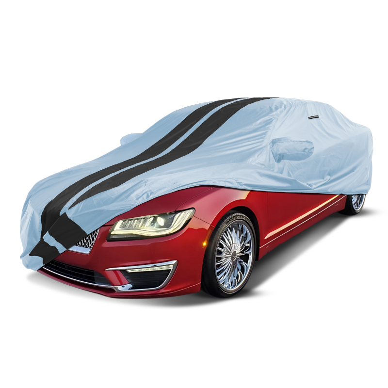 Lincoln MKZ,MKS 2006-2020 Gray Black Pro Series Car Cover