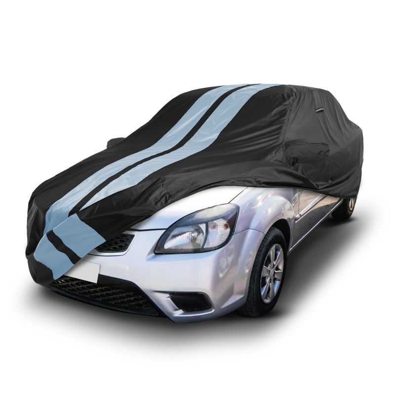 Kia Rio Black Gray Pro Series Car Cover