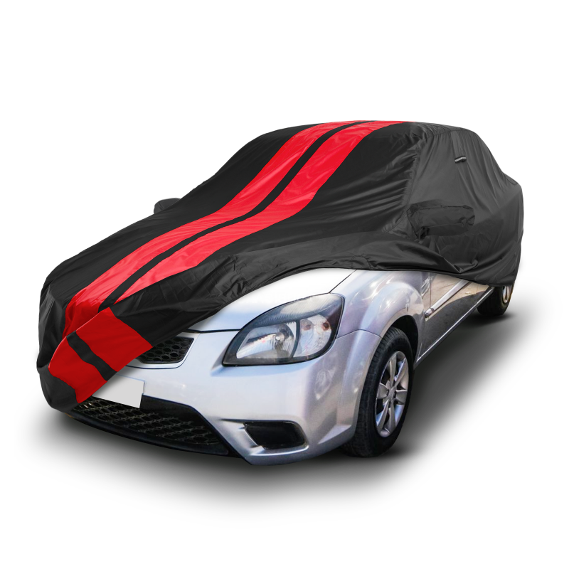 Kia Rio Black Red Pro Series Car Cover