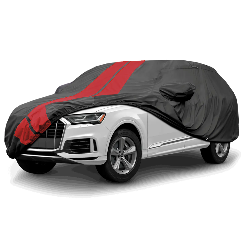 Audi Q7, SQ7 2006-2026 Black Red Pro Series SUV Cover