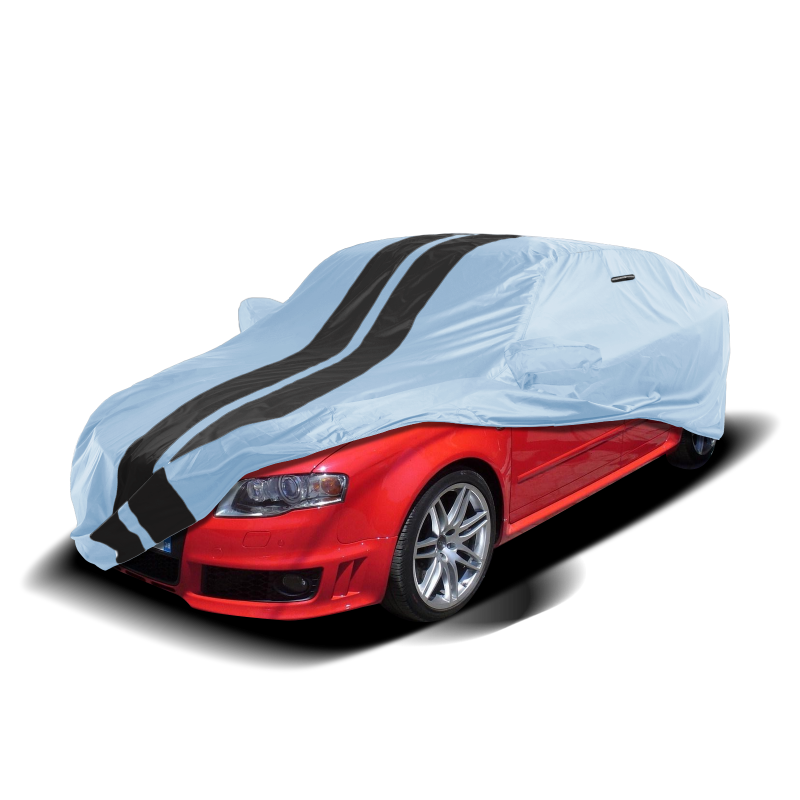 Audi RS3,RS4,RS5,RS6,RS7,RS e-tron GT 2007-2026 Gray Black Pro Series Car Cover