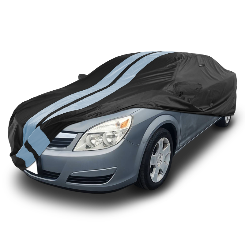Saturn Aura 2007-2010 Black Gray Pro Series Car Cover