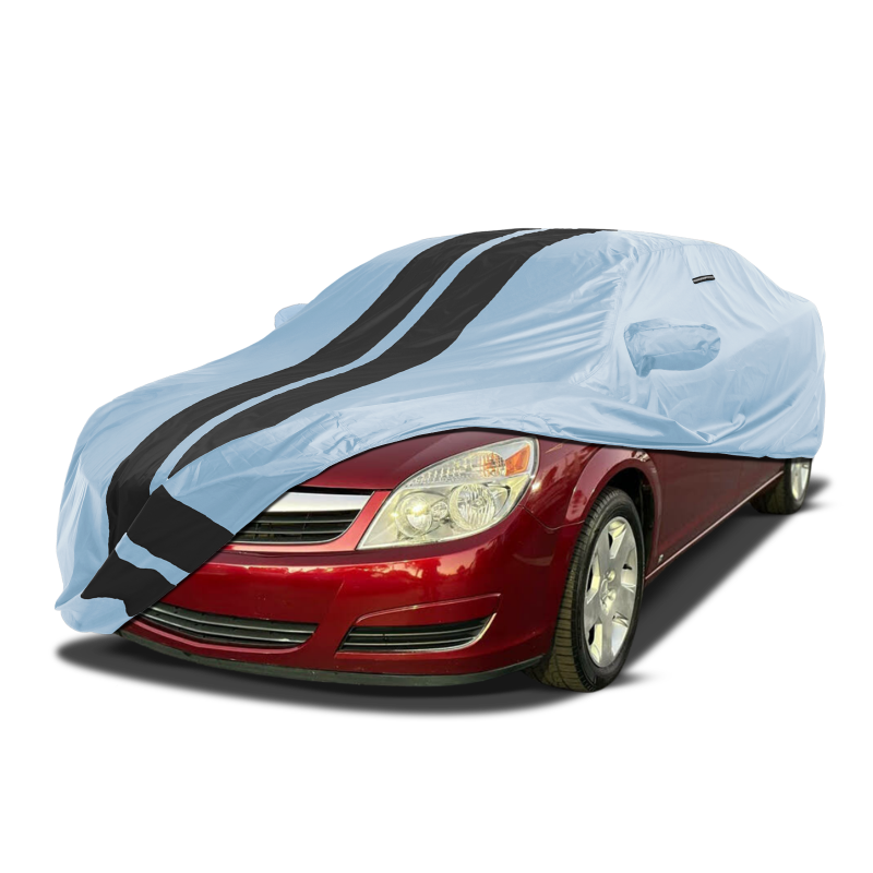 Saturn Aura 2007-2010 Gray Black Pro Series Car Cover