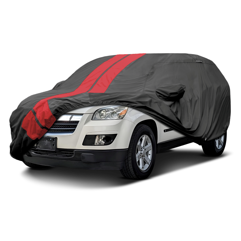 Saturn Outlook 2007-2010 Black Red Pro Series SUV Cover