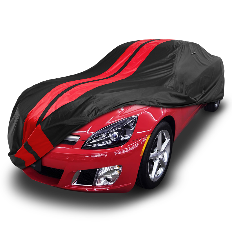 Saturn Sky 2007-2011 Black Red Pro Series Car Cover