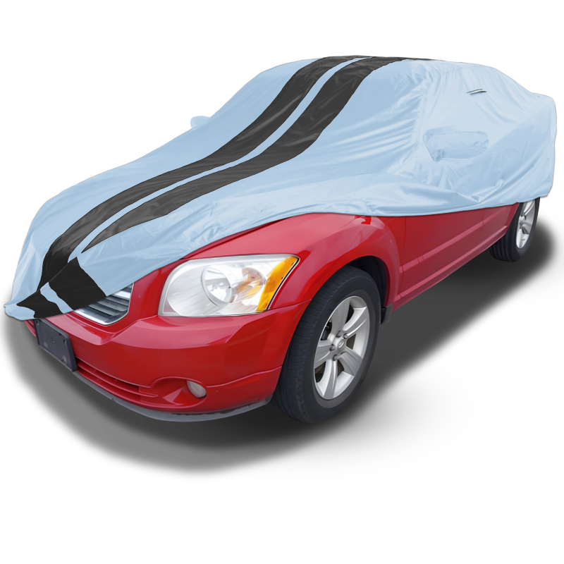 Dodge Caliber 2007-2012 Gray Black Pro Series Car Cover