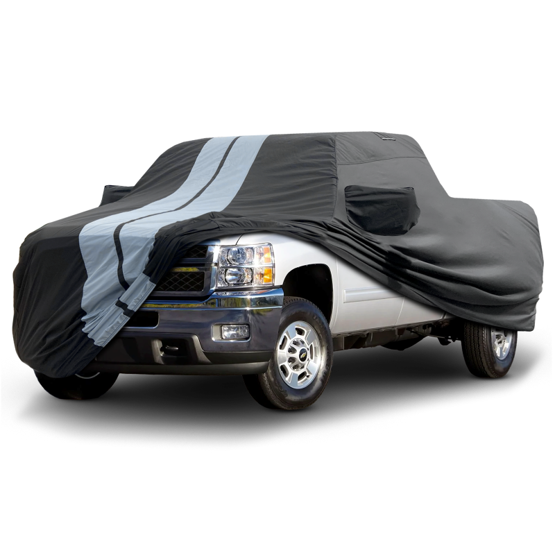 Chevrolet Silverado 2500HD, 3500HD Black Gray Pro Series Truck Cover
