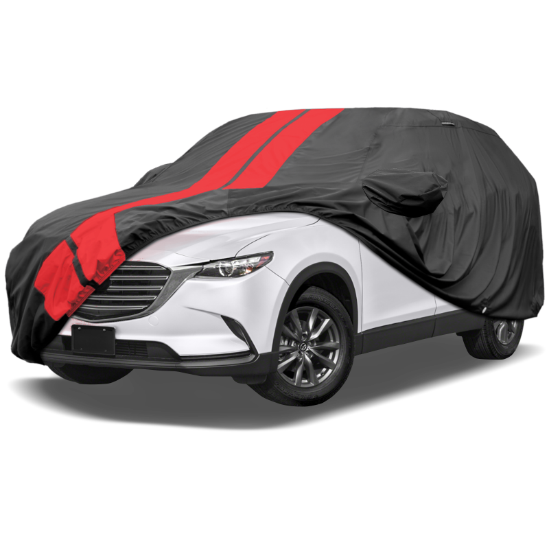 Mazda CX-9 2007-2023 Black Red Pro Series SUV Cover