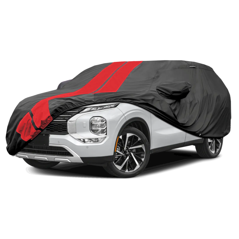 Mitsubishi Outlander Black Red Pro Series SUV Cover