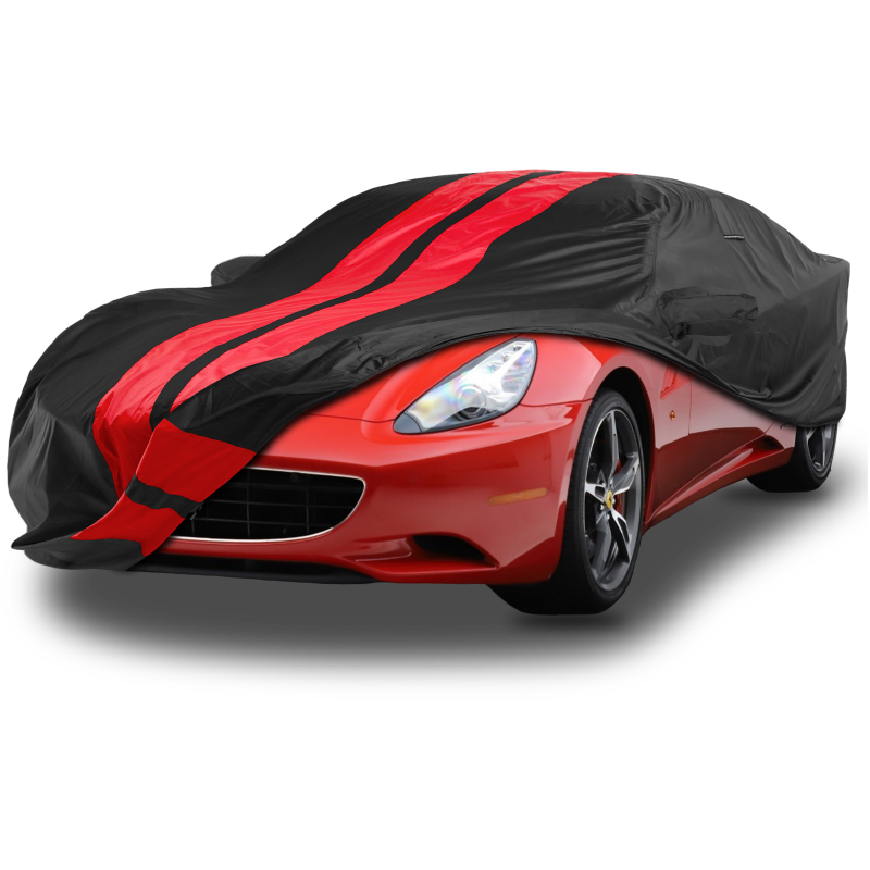 Ferrari California 2008-2019 Black Red Pro Series Car Cover