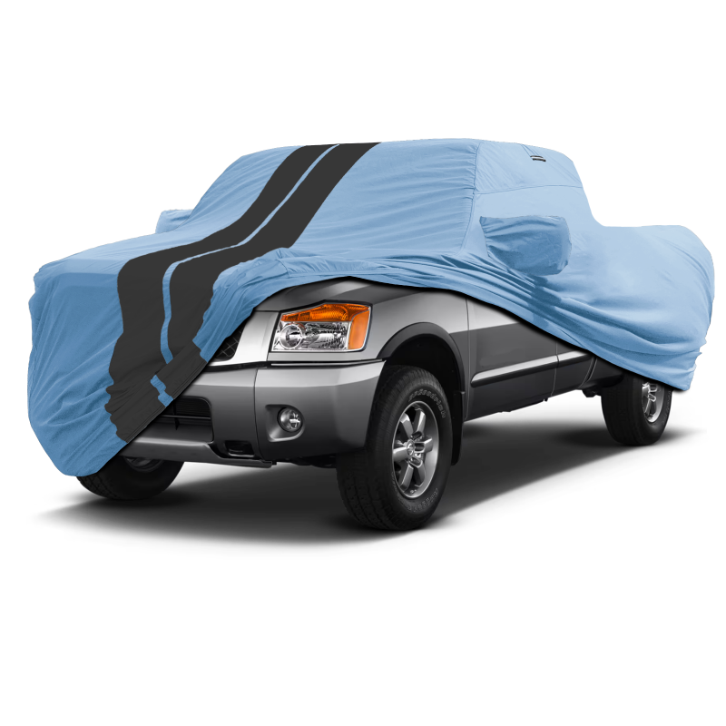 Nissan Titan Gray Black Pro Series Truck Cover