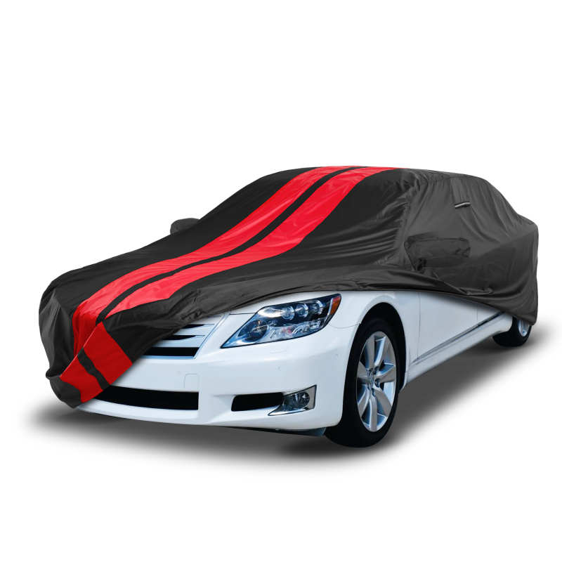 Lexus LS 600h L 2008-2016 Black Red Pro Series Car Cover