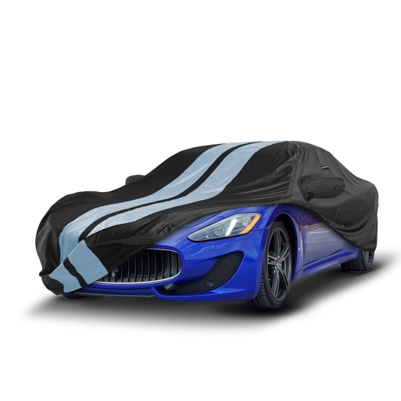 Maserati GranTurismo 2008-2026 Black Gray Pro Series Car Cover