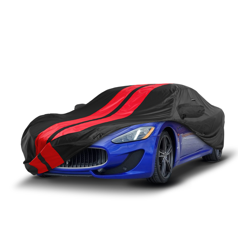 Maserati GranTurismo 2008-2026 Black Red Pro Series Car Cover