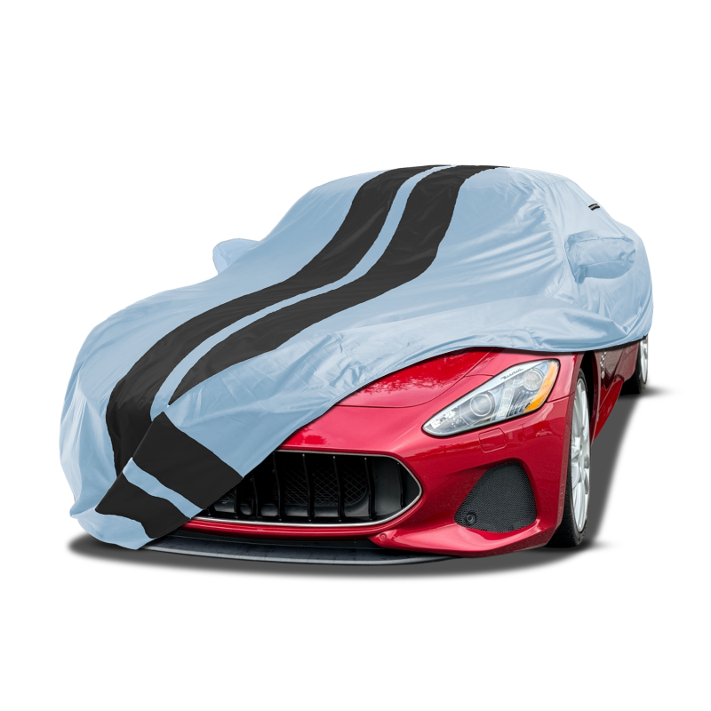 Maserati GranTurismo 2008-2026 Gray Black Pro Series Car Cover