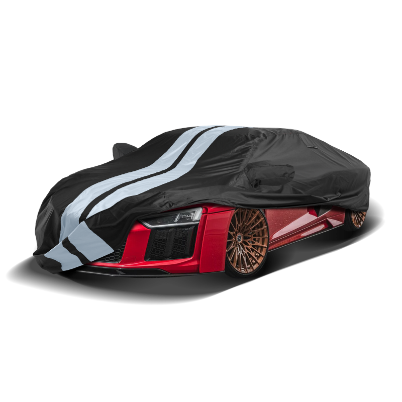 Audi R8 2008-2024 Black Gray Pro Series Car Cover