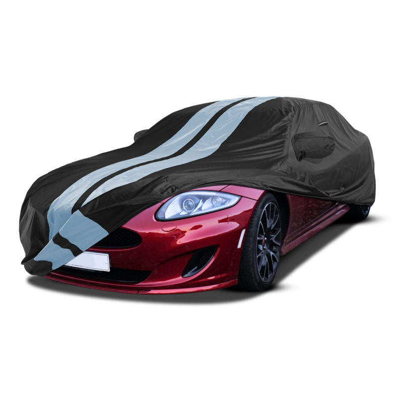 Jaguar XK,XKR 2009-2015 Black Gray Pro Series Car Cover