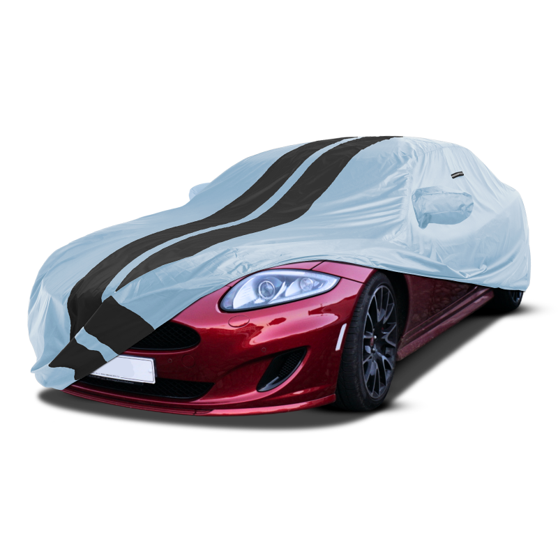 Jaguar XK,XKR 2009-2015 Gray Black Pro Series Car Cover
