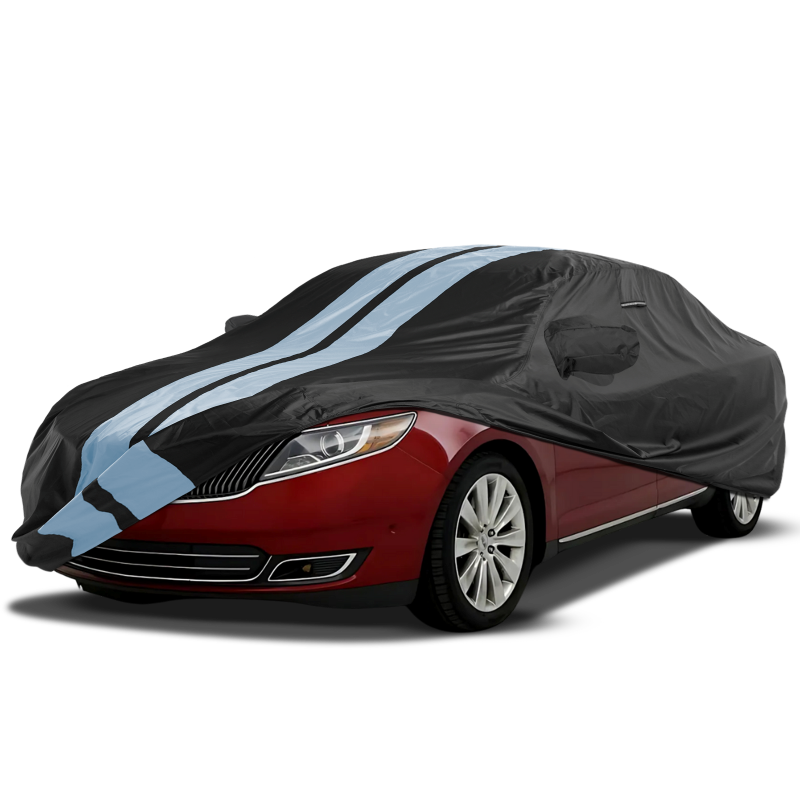 Lincoln MKZ,MKS 2006-2020 Black Gray Pro Series Car Cover