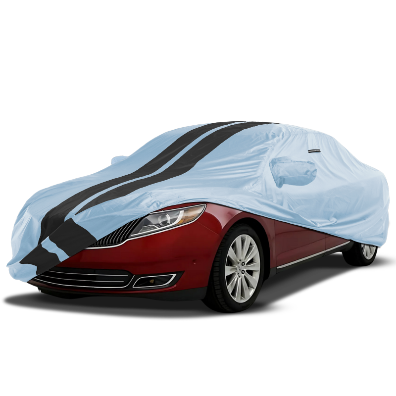 Lincoln MKZ,MKS 2006-2020 Gray Black Pro Series Car Cover