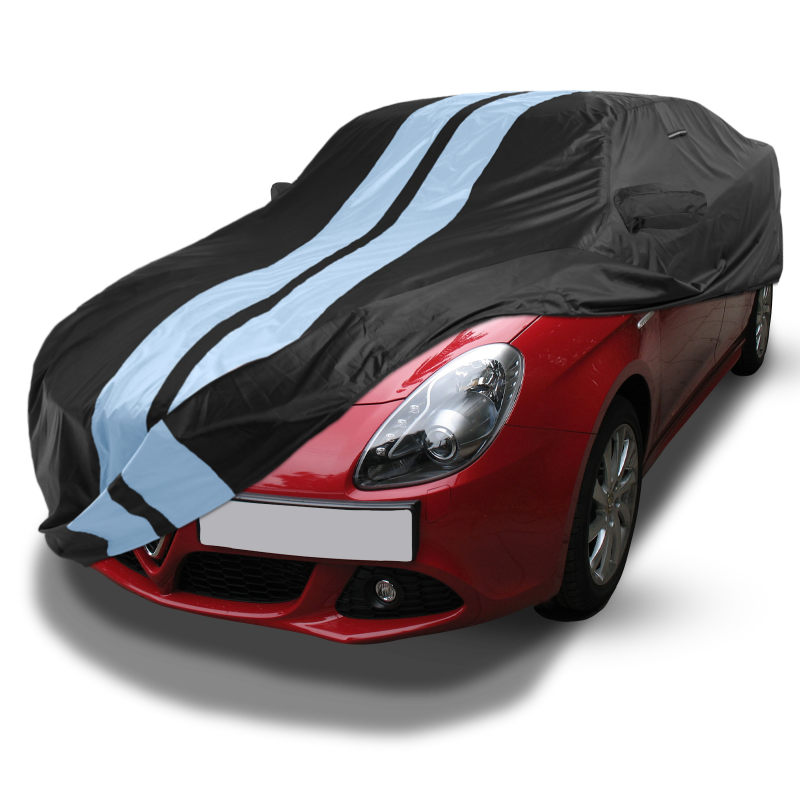 Alfa Romeo Giulietta Black Gray Pro Series Car Cover