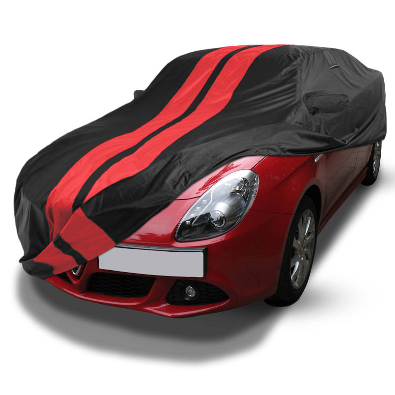 Alfa Romeo Giulietta Black Red Pro Series Car Cover