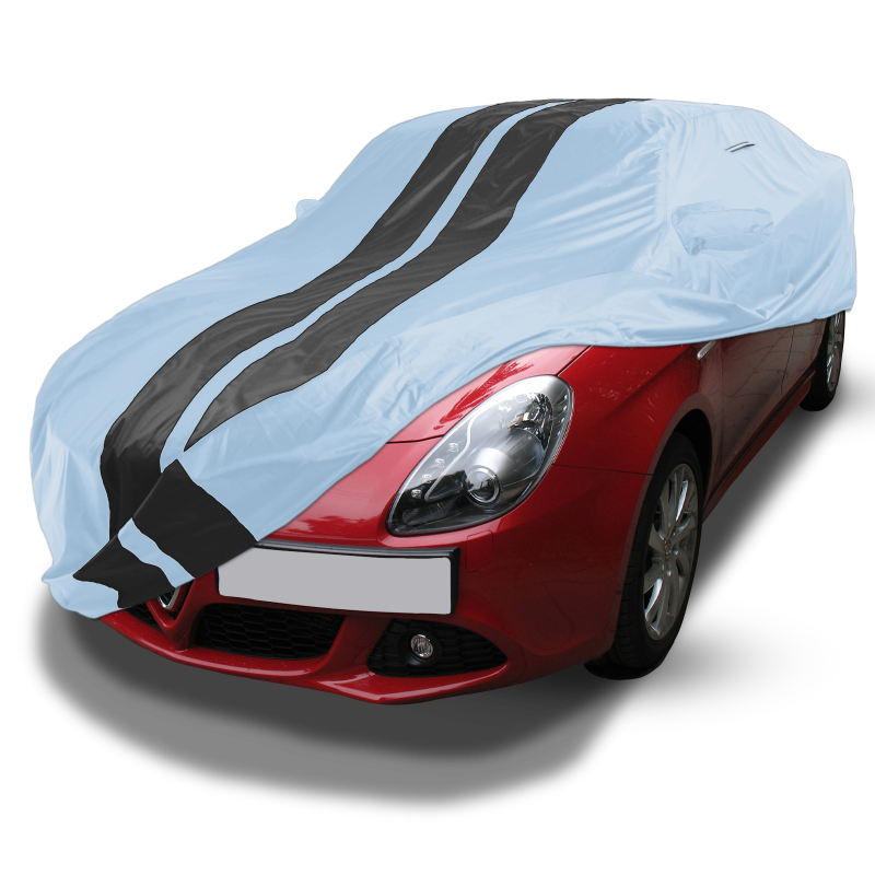 Alfa Romeo Giulietta Gray Black Pro Series Car Cover