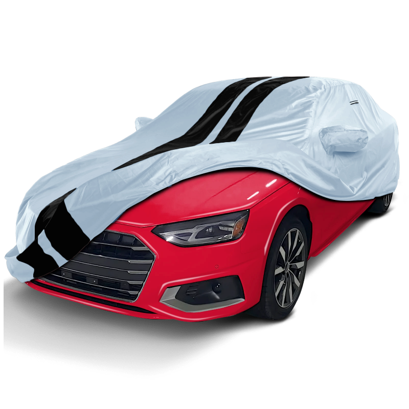 Audi A4 Gray Black Pro Series Car Cover