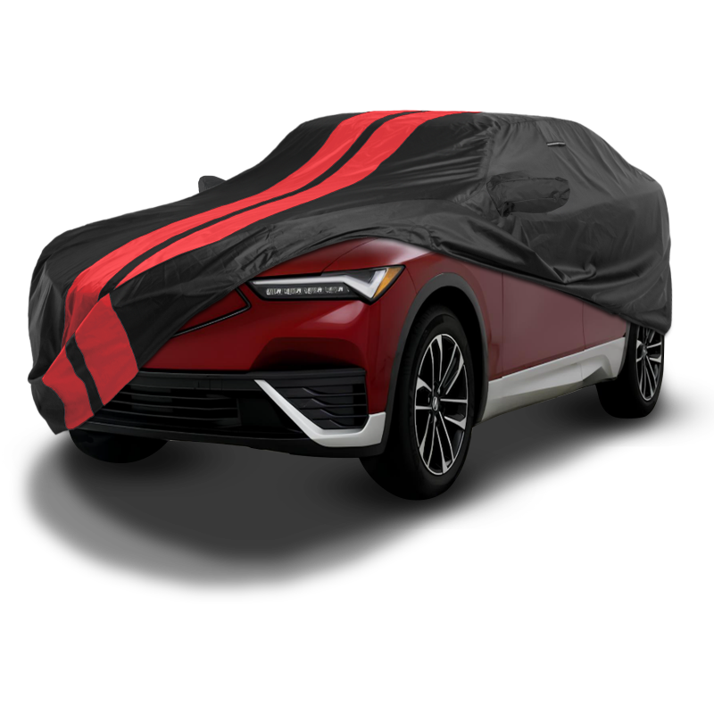 Acura ZDX 2010-2013 Black Red Pro Series Car Cover