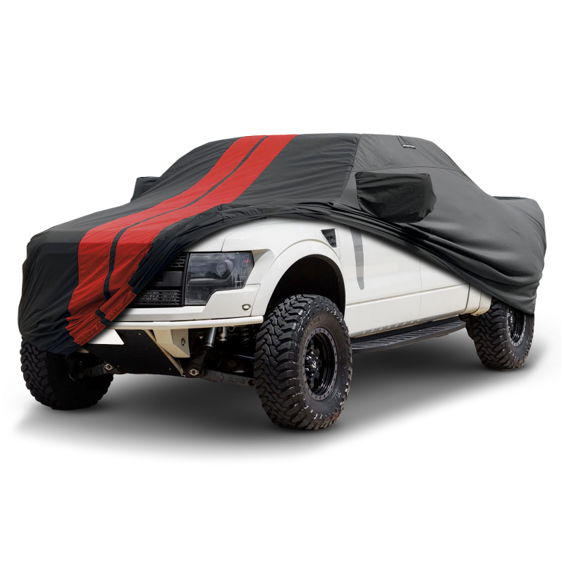 Ford F-150 SVT Raptor 2010-2014 Black Red Pro Series Truck Cover