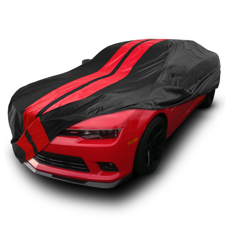 Chevrolet Camaro ZL1 Black Red Pro Series Car Cover