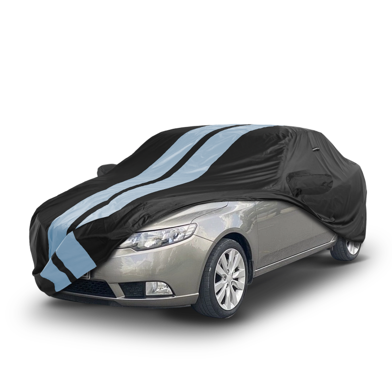 Kia Forte Black Gray Pro Series Car Cover