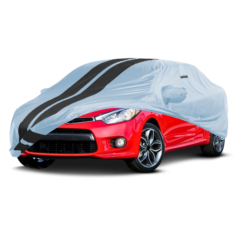 Kia Forte Gray Black Pro Series Car Cover