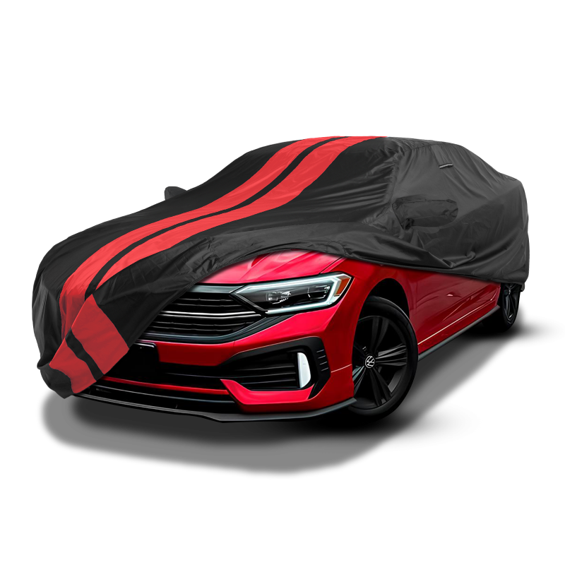 Volkswagen Golf Black Red Pro Series Car Cover