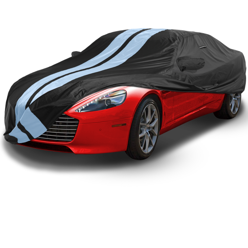 Aston Martin Rapide 2010-2019 Black Gray Pro Series Car Cover