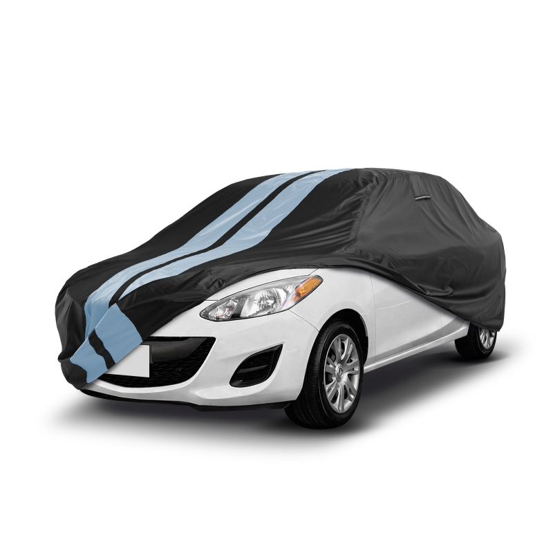Mazda Mazda2 2011-2014 Black Gray Pro Series Car Cover