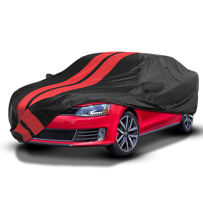 Volkswagen Jetta Black Red Pro Series Car Cover