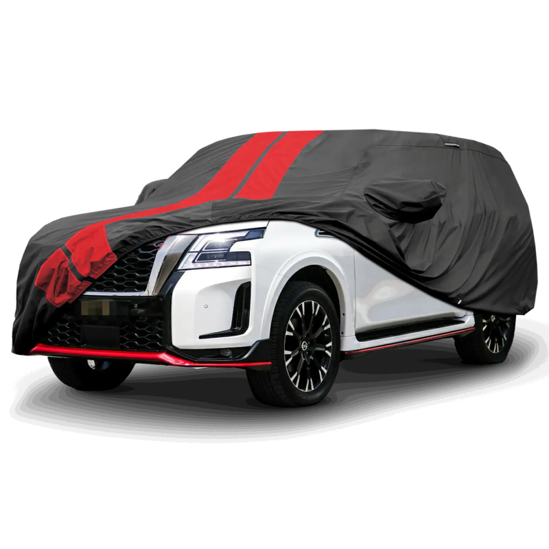 Nissan Patrol 2011-2018 Black Red Pro Series SUV Cover