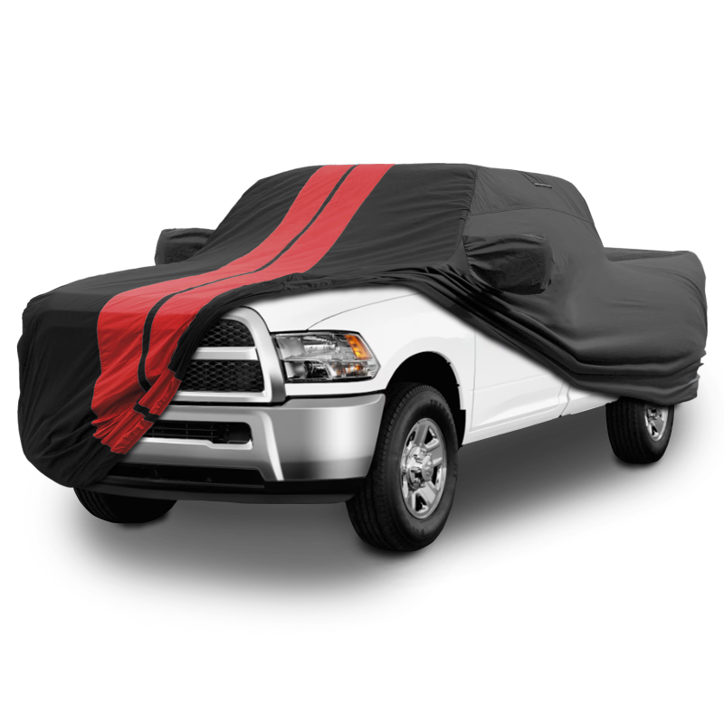 RAM 2500 Black Red Pro Series Truck Cover