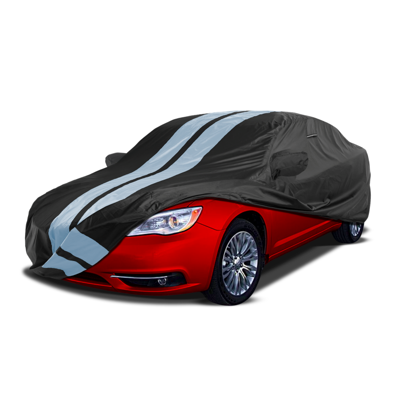 Chrysler 200 2011-2019 Black Gray Pro Series Car Cover