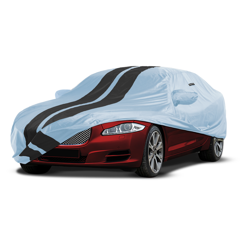 Jaguar XJ 2011-2019 Gray Black Pro Series Car Cover