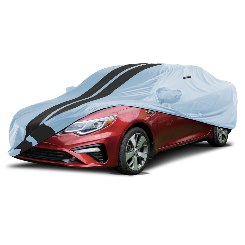 Kia Optima Gray Black Pro Series Car Cover