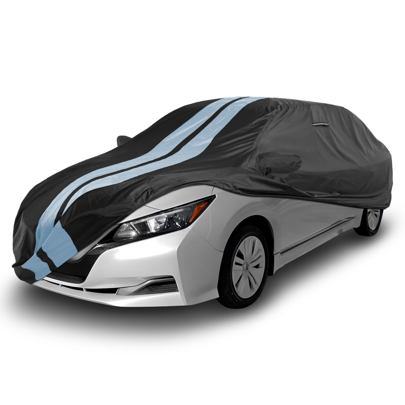 Nissan Leaf 2010-2026 Black Gray Pro Series Car Cover
