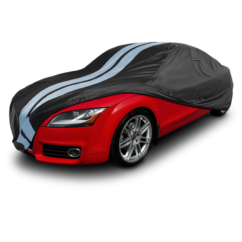Audi TT RS 2012-2022 Black Gray Pro Series Car Cover