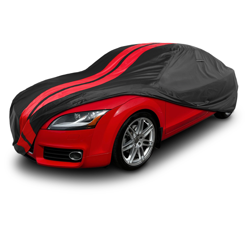 Audi TT RS 2012-2022 Black Red Pro Series Car Cover